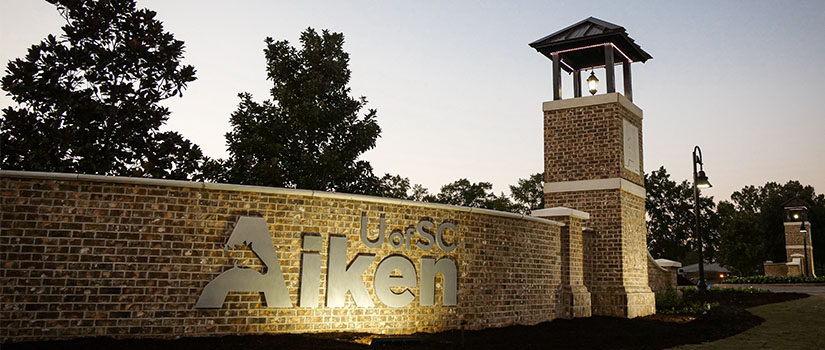 USC Aiken sign